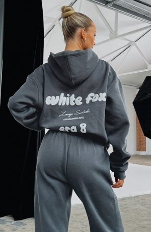 White Fox Boutique Era 8 Oversized Hoodie Khaki | USA-80245LSZB