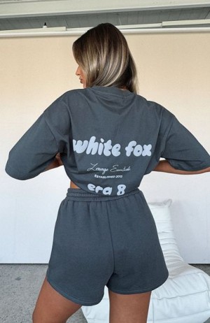 White Fox Boutique Era 8 Oversized T-shirt Khaki | USA-63984IGEN