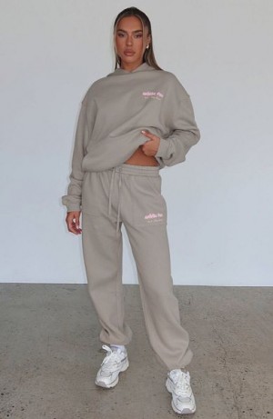 White Fox Boutique Era 8 Sweatpants Grey | USA-51746IMWV