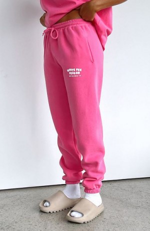 White Fox Boutique The Main Season Sweatpants Pink | USA-51403YVPZ