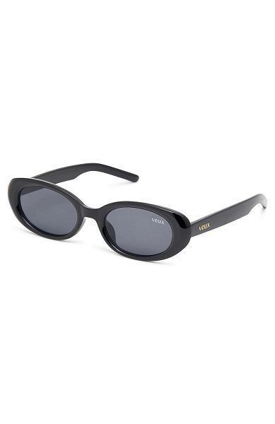 White Fox Boutique Amalie Sunglasses Black | USA-31570QINA