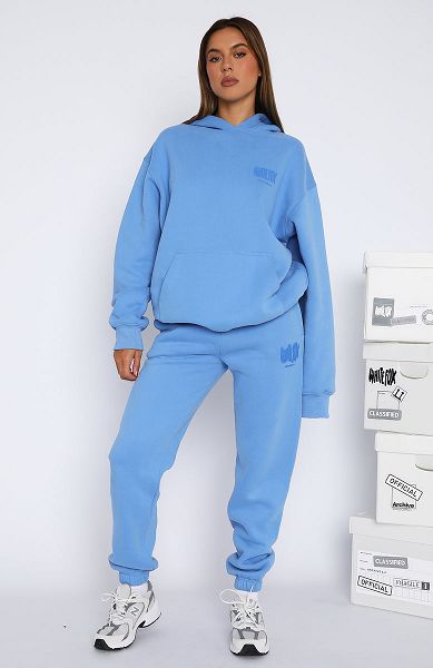 White Fox Boutique Archive 6.0 Sweatpants Blue | USA-30921OIRW