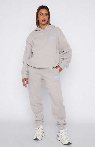 White Fox Boutique Archive 6.0 Sweatpants Beige | USA-30658ULFX