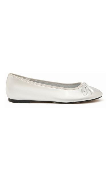 White Fox Boutique Bridget Ballet Flats Silver | USA-80253UZYT