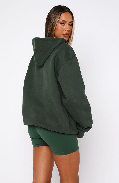 White Fox Boutique Decade Classics Global Oversized Hoodie Green | USA-63795PGVZ