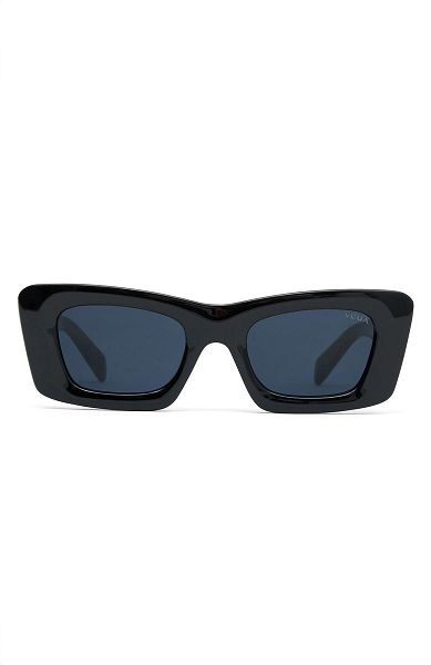 White Fox Boutique Deon Sunglasses Black | USA-48659GQCT