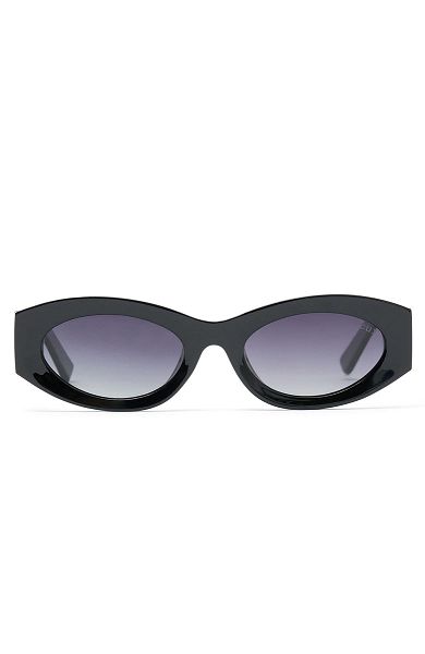 White Fox Boutique Jame Sunglasses Black | USA-81925UIEV