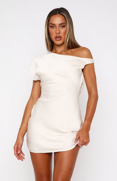 White Fox Boutique Supernova Mini Dress White | USA-90376BREP