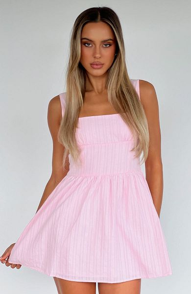 White Fox Boutique Trending Now Mini Dress Pink | USA-87219ZUWH