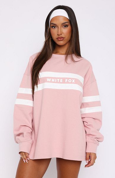 White Fox Boutique You're My Inspiration Long Sleeve T-shirt Pink | USA-41396QENF