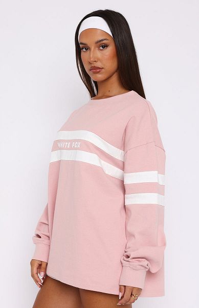 White Fox Boutique You're My Inspiration Long Sleeve T-shirt Pink | USA-41396QENF